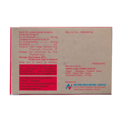 Kutub X 30mg Strip Of 4 Tablets