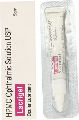 Lacrigel Tube Of 5gm Ophthalmic Solution