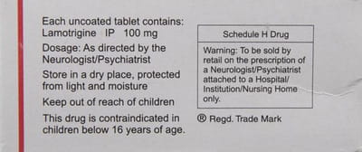 Lamepil 100mg Strip Of 10 Tablets