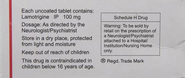 Lamepil 100Mg Strip Of 10 Tablets
