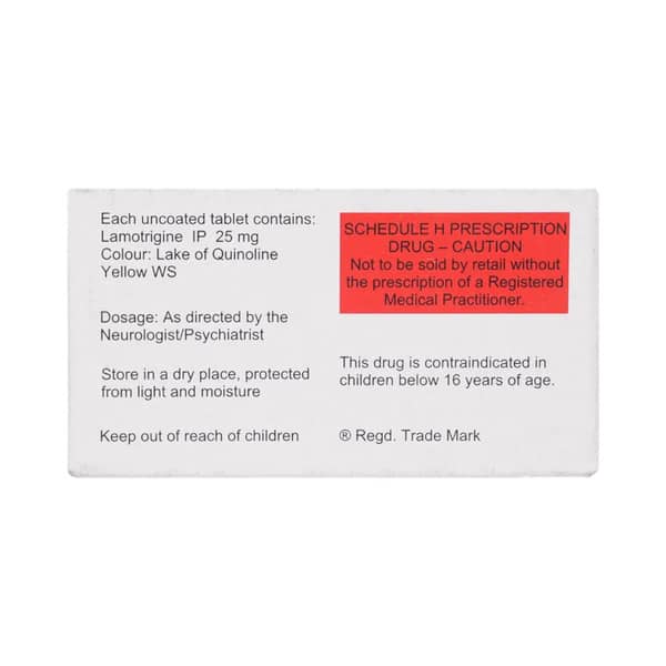 Lamepil 25Mg Strip Of 10 Tablets