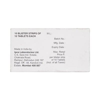 Lamepil 25mg Strip Of 10 Tablets