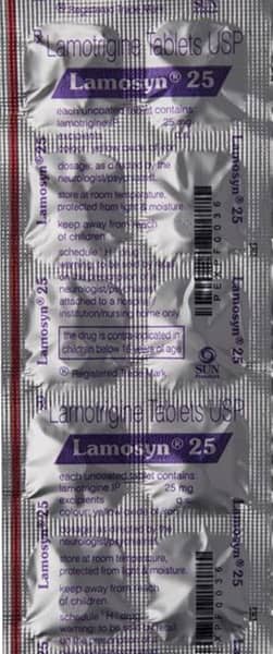 Lamosyn 25Mg Strip Of 10 Tablets