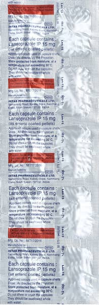 Lan 15mg Strip Of 10 Capsules