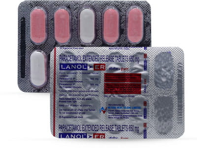 Lanol Er 650mg Strip Of 10 Tablets