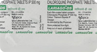 Lariago Ds 500mg Strip Of 5 Tablets