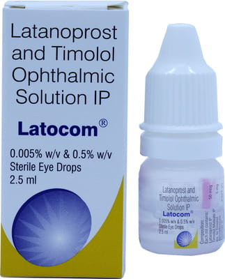 Latocom Bottle Of 2.5ml Eye Drops