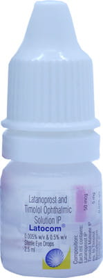 Latocom Bottle Of 2.5ml Eye Drops