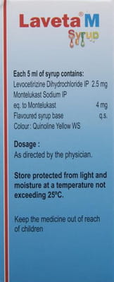Laveta M Bottle Of 60ml Syrup
