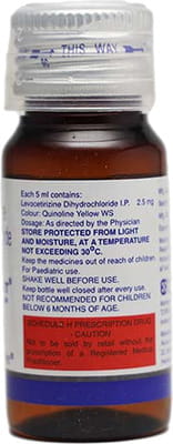 Lezyncet Bottle Of 30ml Syrup