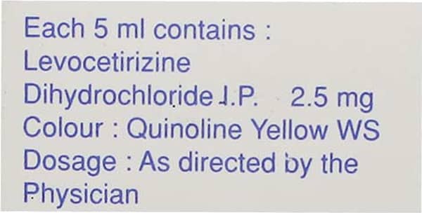 Lezyncet Bottle Of 30ml Syrup