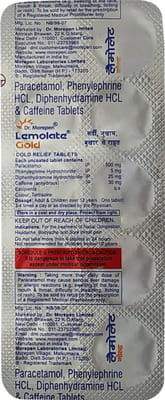 Lemolate Gold Strip Of 10 Tablets