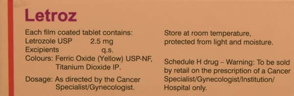 लेट्रोज टैबलेट