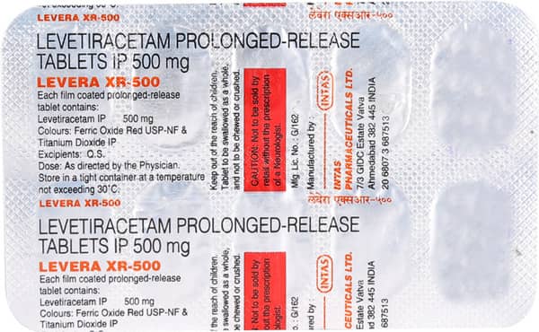 Levera Xr 500mg Strip Of 10 Tablets
