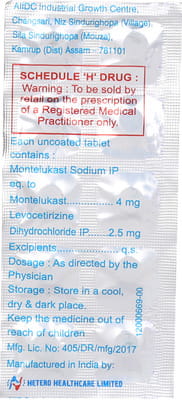 Levocet M Kid Strip Of 10 Tablets