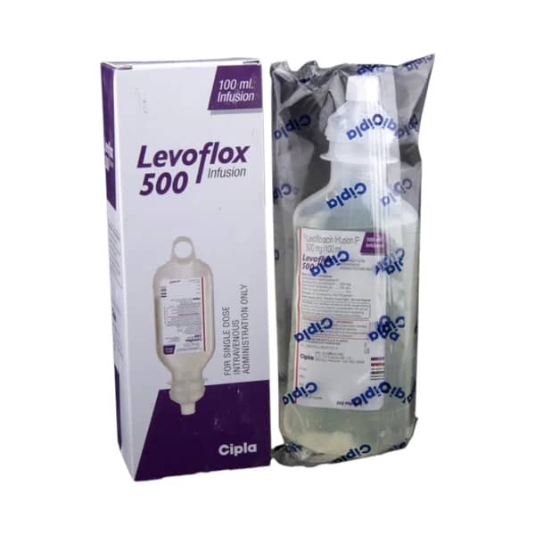 Levoflox 500Mg Bottle Of 100Ml Solution For Infusion