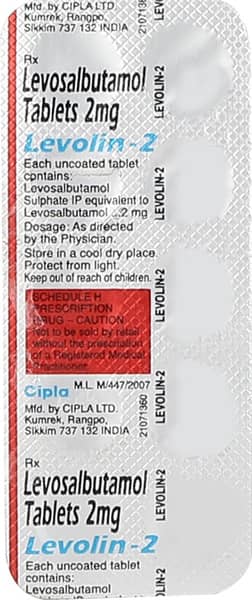 Levolin 2Mg Strip Of 10 Tablets