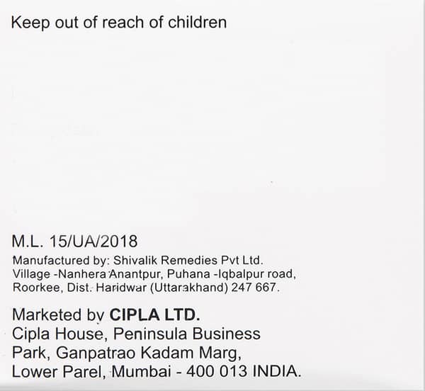 Levoquin 500mg Strip Of 5 Tablets