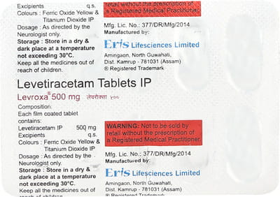 Levroxa 500mg Strip Of 10 Tablets
