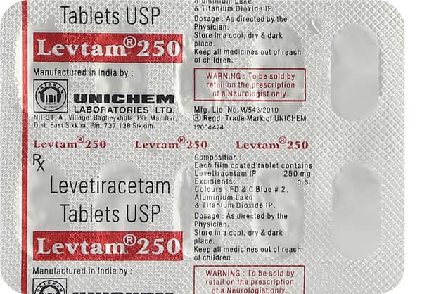 Levtam 250mg Tablet