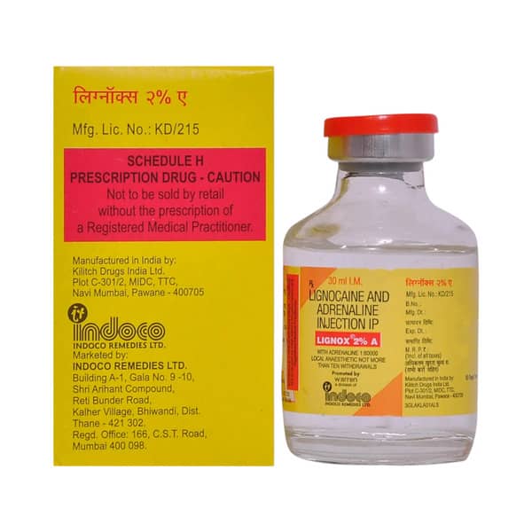 Lignox 2% Vial Of 30ml Injection