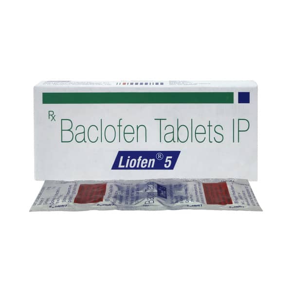 Liofen 5mg Strip Of 10 Tablets