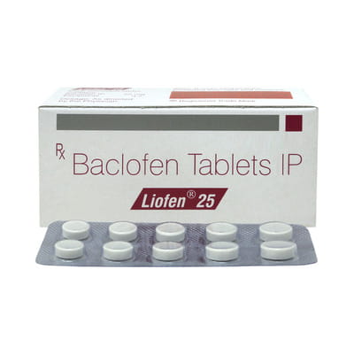 Liofen 25mg Strip Of 10 Tablets