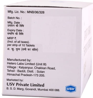 Lipicard Av Strip Of 10 Tablets