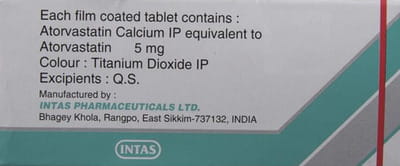 Lipicure 5mg Strip Of 10 Tablets