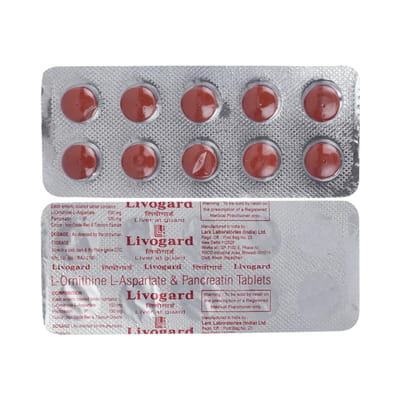 Livogard Strip Of 10 Tablets