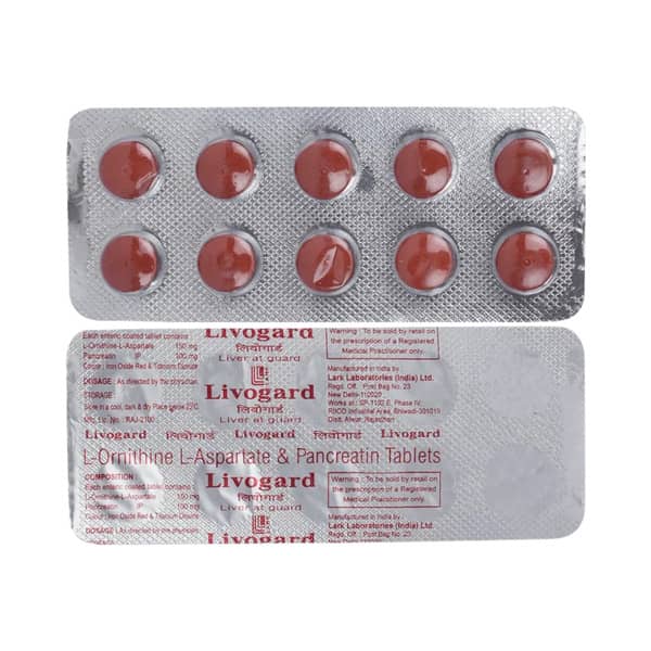 Livogard Strip Of 10 Tablets