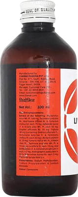 Livomyn Bottle Of 200ml Syrup