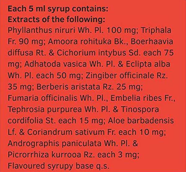 Livomyn Bottle Of 200ml Syrup