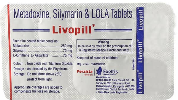 Livopill Strip Of 10 Tablets