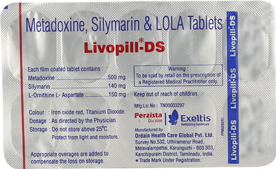 Livopill Ds Strip Of 10 Tablets