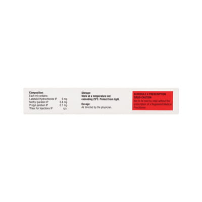 Lobet 20mg Ampoule Of 4ml Injection