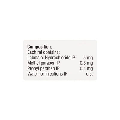 Lobet 20mg Ampoule Of 4ml Injection
