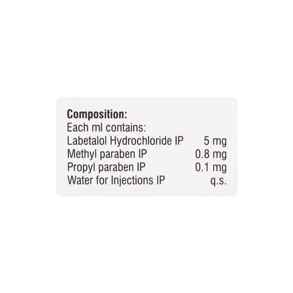 Lobet 20mg Ampoule Of 4ml Injection