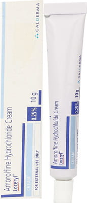 Loceryl 0.25% Tube Of 10gm Cream