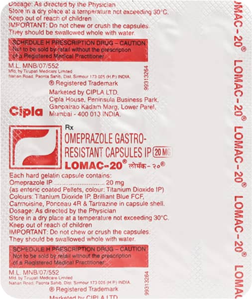 Lomac-20 Capsule