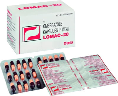 Lomac 20mg Strip Of 15 Capsules