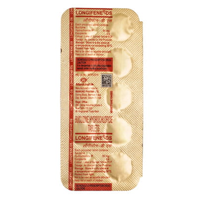Longifene Ds 50mg Strip Of 10 Tablets