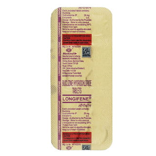 Longifene 25Mg Strip Of 10 Tablets