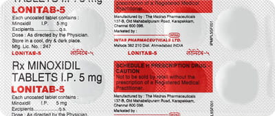 Lonitab 5mg Strip Of 10 Tablets