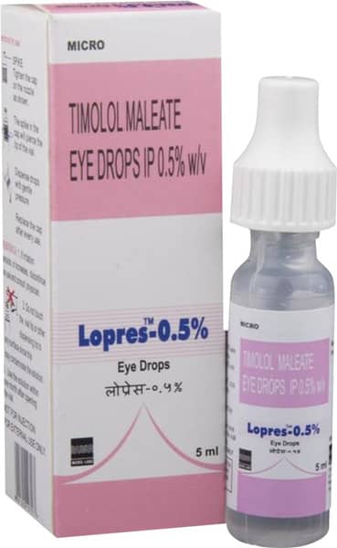 Lopres 0.5% Bottle Of 5ml Eye Drops