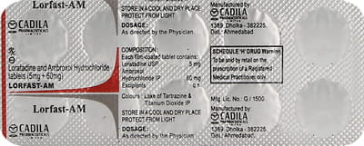 Lorfast Am Strip Of 10 Tablets