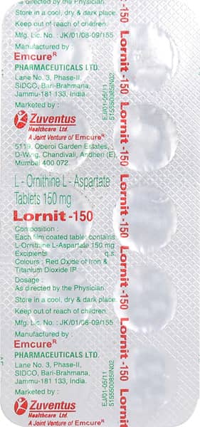 Lornit 150mg Strip Of 10 Tablets