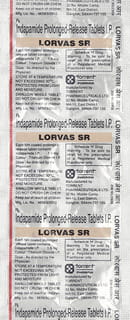 Lorvas Sr 1.5Mg Strip Of 10 Tablets