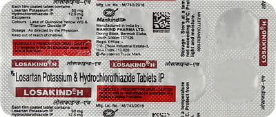 Losakind H Strip Of 10 Tablets