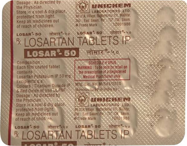 Losar-50 Tablet
